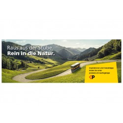 Haltestellenwerbetafel...