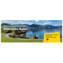 Haltestellenwerbetafel...
