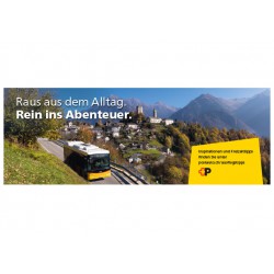 Haltestellenwerbetafel...