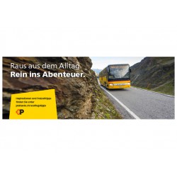 Haltestellenwerbetafel...
