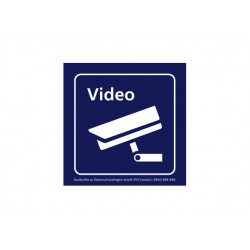 Video, blau 103 x 103 mm ZVV