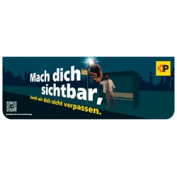 Haltestellenwerbetafel...