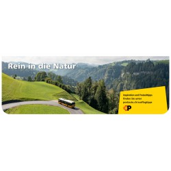 Haltestellenwerbetafel...