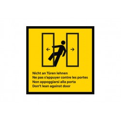 Nicht an Türen lehnen (100...
