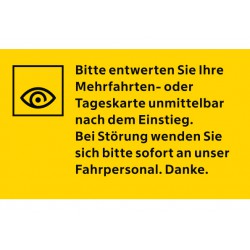Bitte entwerten Sie… (100 x...