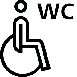 Piktogramm «WC...