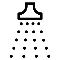 Piktogramm «Dusche» aus...