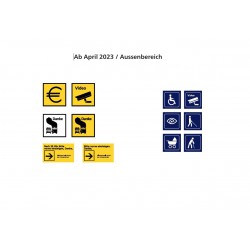Fahrgastinformation, aussen, ab April 2023