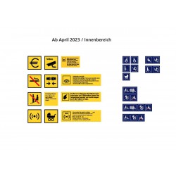 Fahrgastinformation, innen, ab April 2023